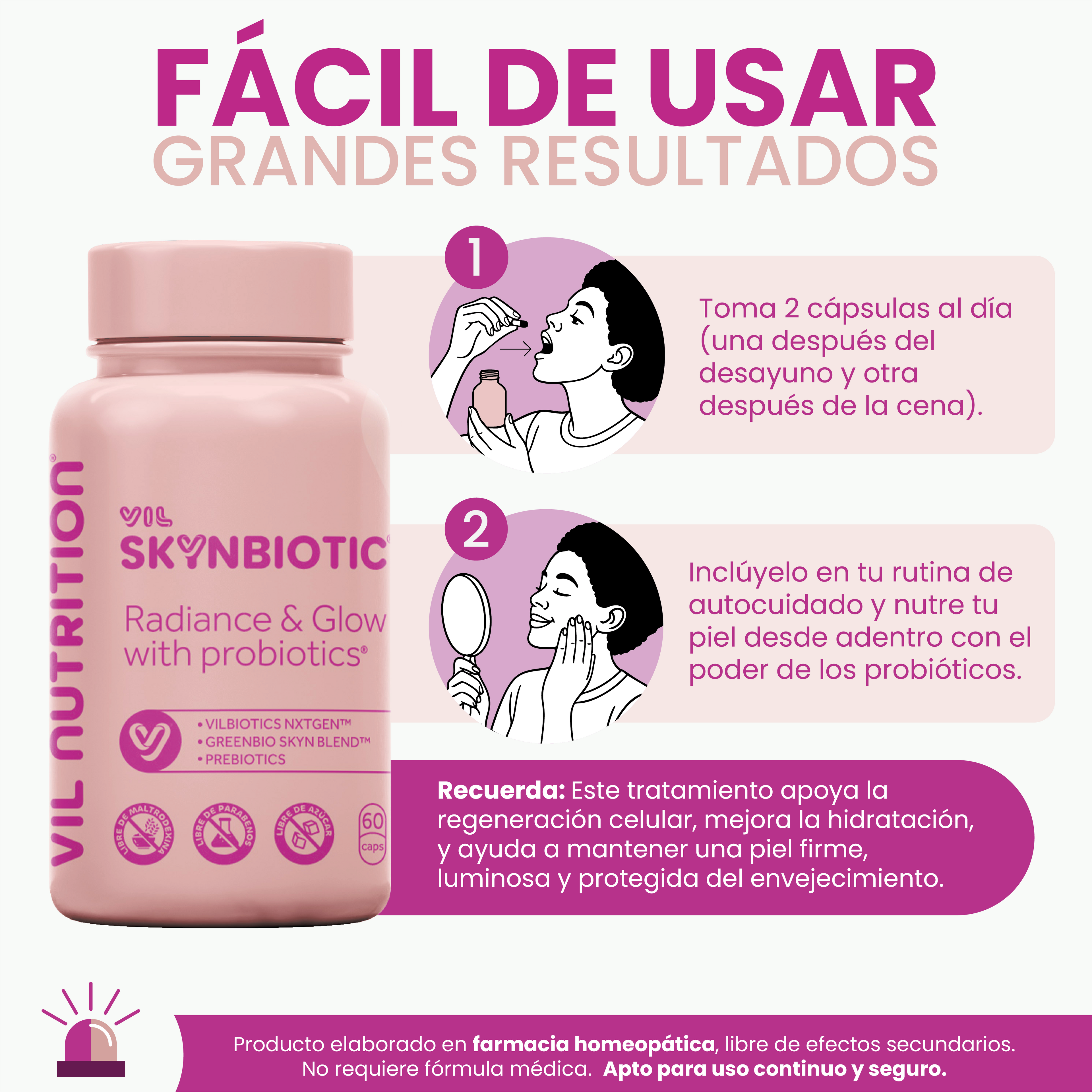 VIL SkYnBiotic - Cuidado de la piel